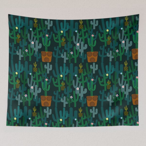 Item preview, Cute Cacti With Flowers  designed and sold by Oirabot.