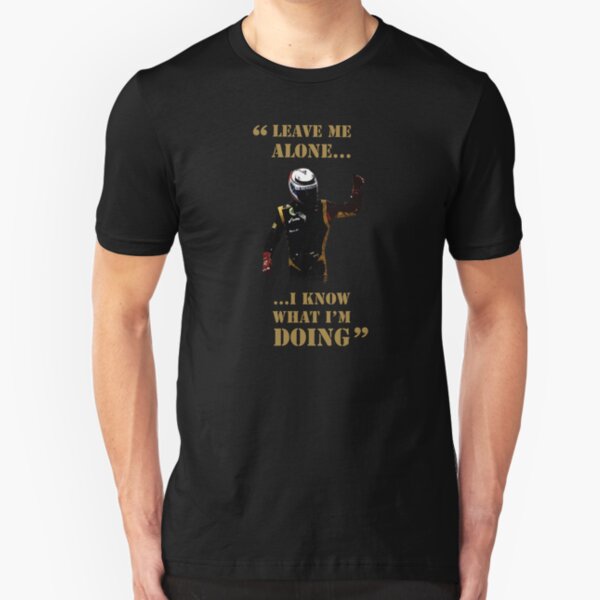 Kimi Raikkonen - Quotation Slim Fit T-Shirt