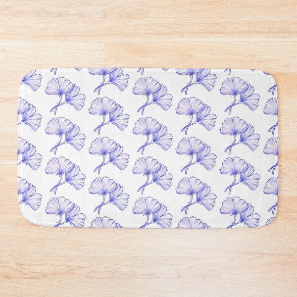 Item preview, Blue Ginkgo Leaves designed and sold by Shrubberee.