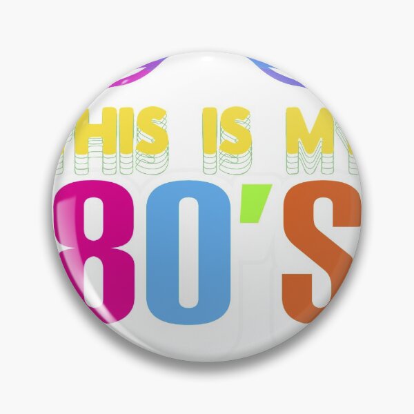 Item preview, 80s product, This Is My 80s Costume Tee, Neon 80s Party designed and sold by Lisbob.