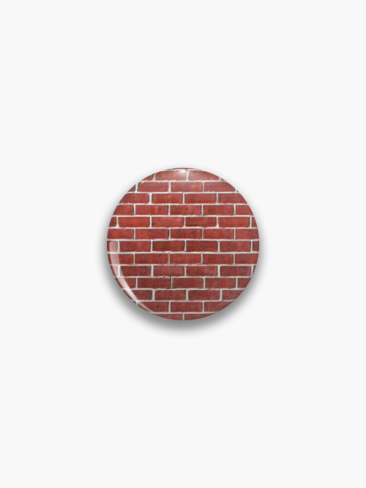 Red like a brick - solid pattern in red brick wall motif