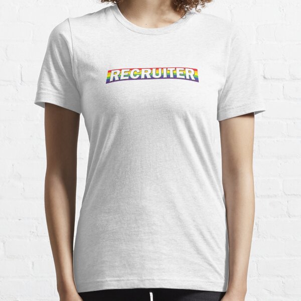 rainbow recruiter shirt