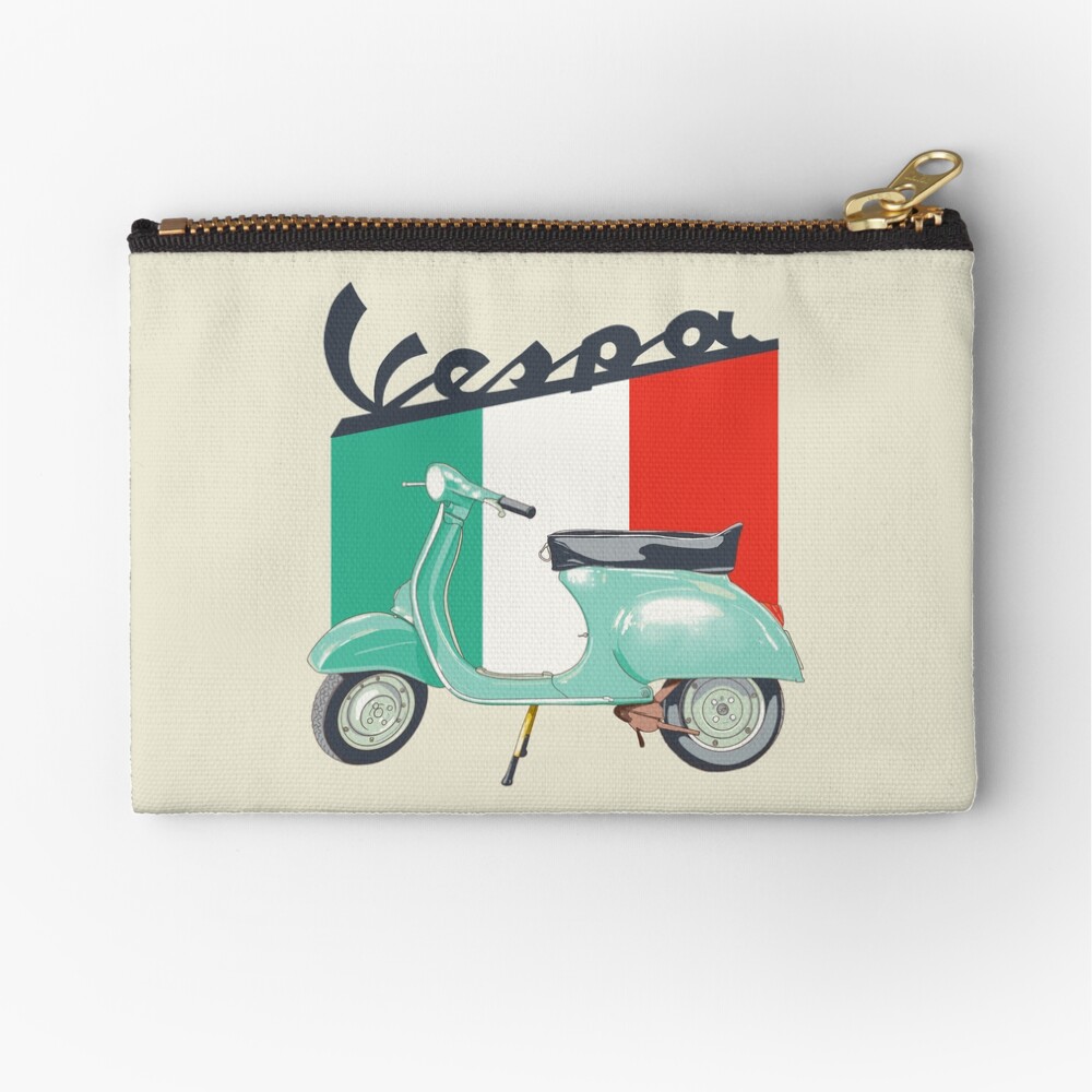 Vespa logo Zipper Pouch