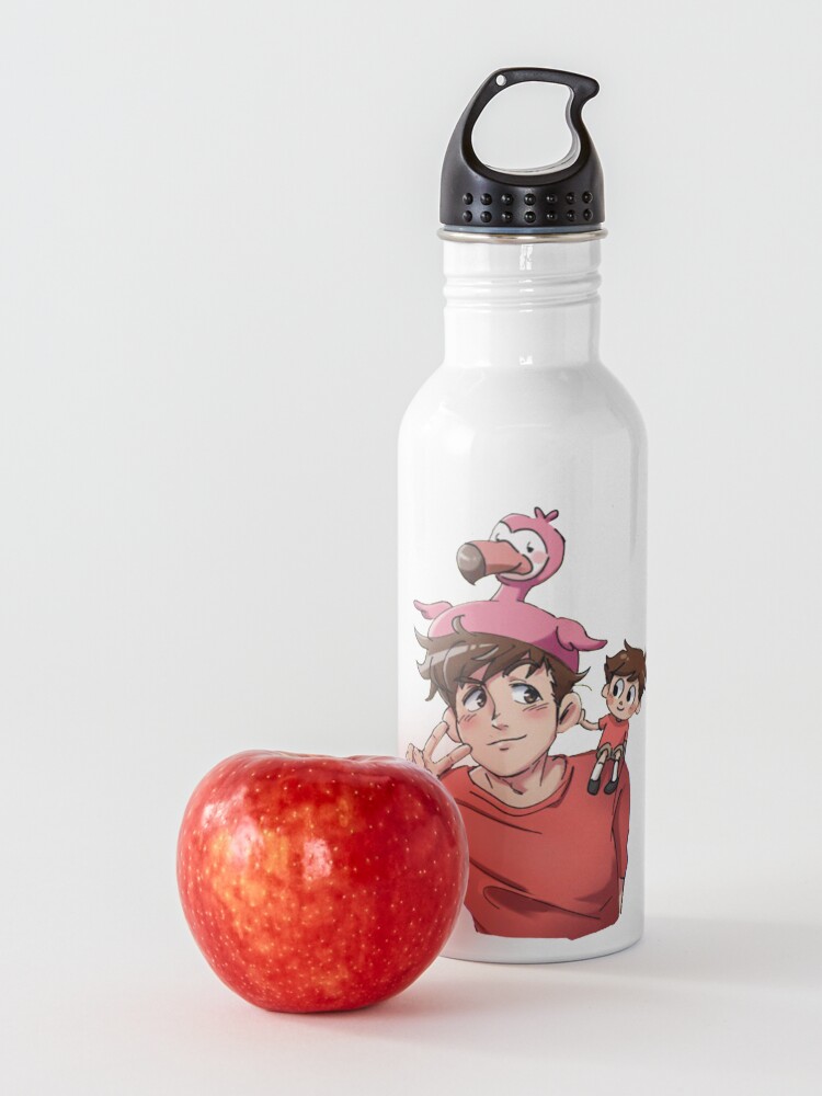 Alternate view of Flamingo Youtube Water Bottle