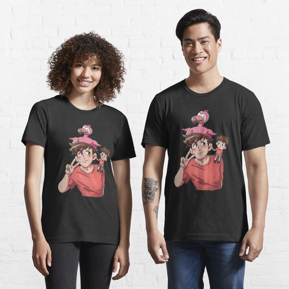 Flamingo Youtube T Shirt By Llayahh Redbubble - roblox felipe t shirt