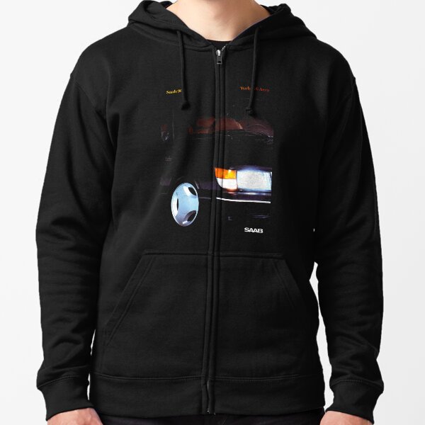 SAAB 900 TURBO 16 AERO Zipped Hoodie