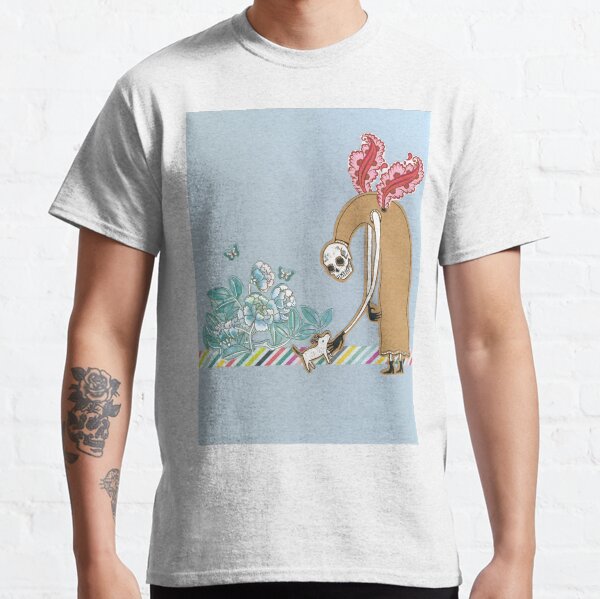 "Death Meets Dog" Classic T-Shirt