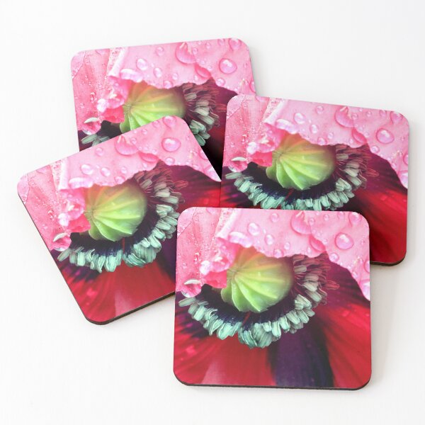 Item preview, Poppy Love on a Rainy Day designed and sold by cuprum.