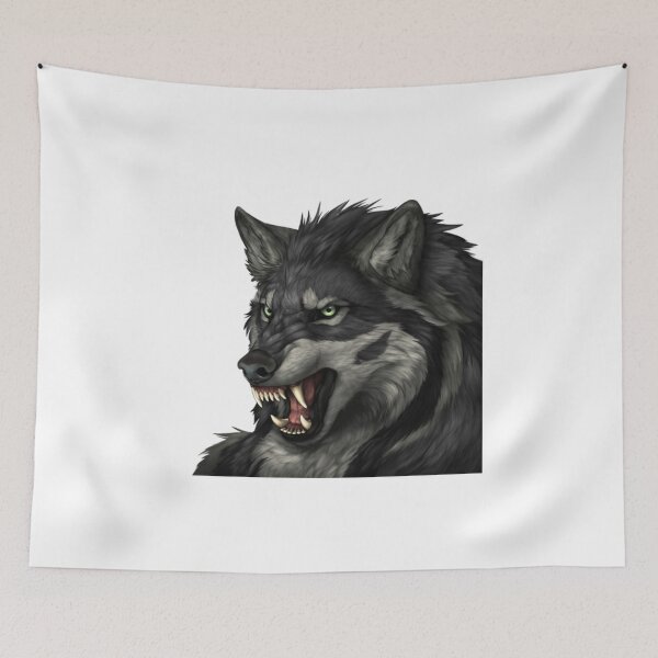 Item preview, Wolf drawing designed and sold by taveulrangue.