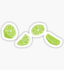 Lime Print Sticker