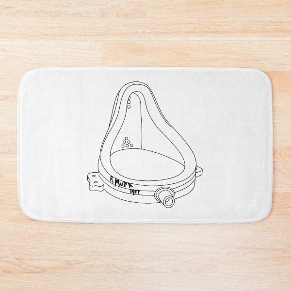 Item preview, Marcel Duchamp Fountain  R.Mutt  readymade sculpture  designed and sold by shufti.