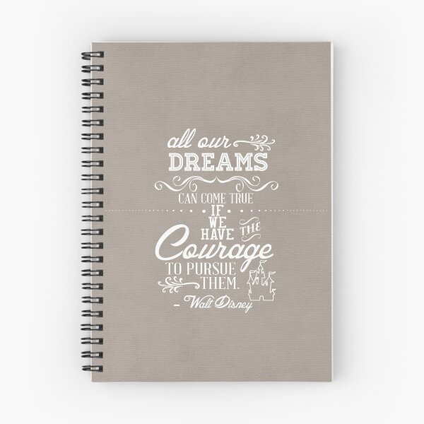 Item preview, Dreams Can Come True Motivational Quote in Brown Kraft designed and sold by Rainbows Galore.