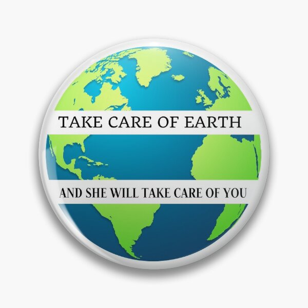 Item preview, Take Care of Earth And She Will Take Care of You, Gift, Support, Supportive Illustration, Earth, Lover designed and sold by Annona-.
