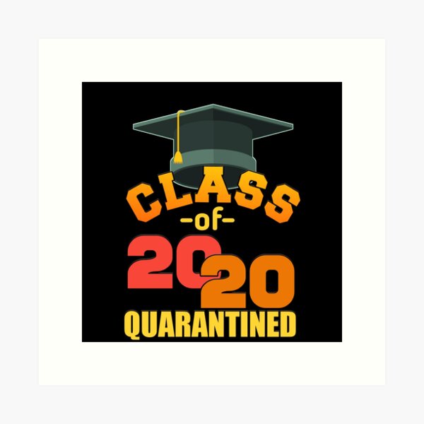 Item preview, Class of 2020 quarantined designed and sold by TopDesignArt.