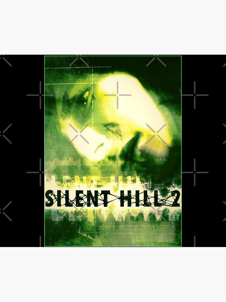 Silent Hill 2 - Ps2 Original Box Art (Green Cover) (Neon) Poster