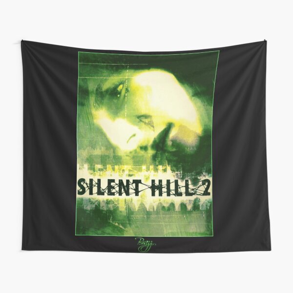 Silent Hill 2 - Ps2 Original Box Art (Green Cover) (Neon) Poster