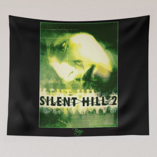 Item preview, Silent Hill 2 - Ps2 Original Box Art (Green Cover) (Neon) designed and sold by Brazz Official.