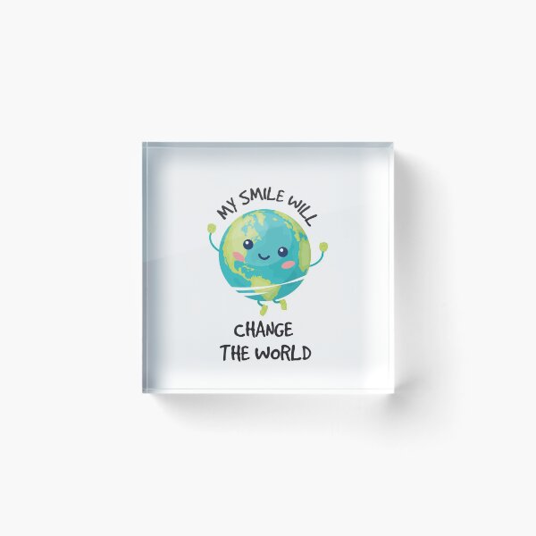 Item preview,  My Smile Will Change The World T-shirt, Unique Gift for Wife or Husband  Funny Gift Father's Day designed and sold by donvector.