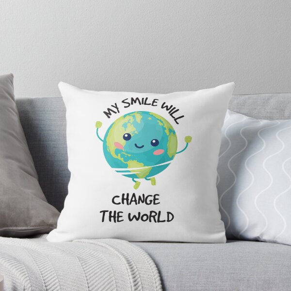 Item preview,  My Smile Will Change The World T-shirt, Unique Gift for Wife or Husband  Funny Gift Father's Day designed and sold by donvector.
