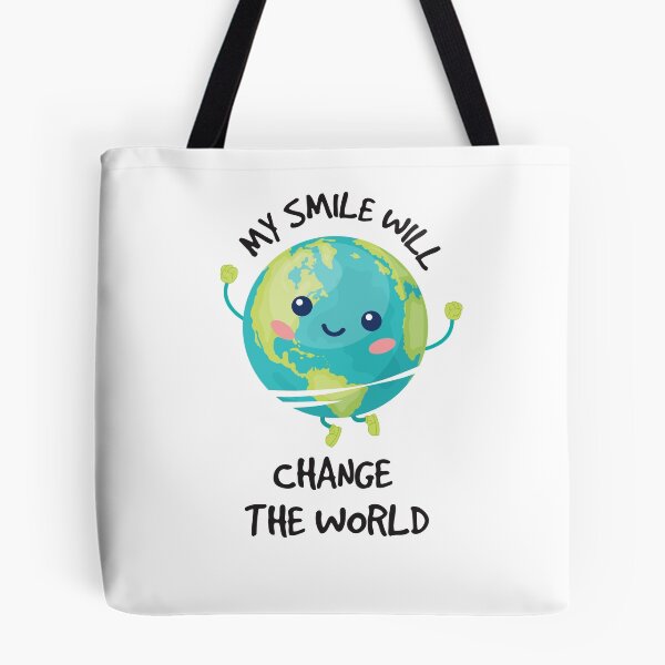 Item preview,  My Smile Will Change The World T-shirt, Unique Gift for Wife or Husband  Funny Gift Father's Day designed and sold by donvector.