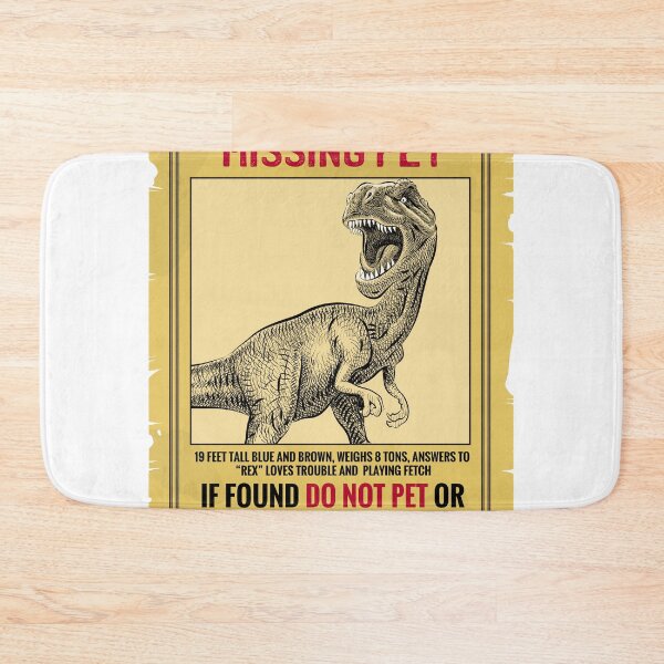 Item preview, Funny Missing Pet Dinosaur print | For Women, Men or Kids designed and sold by Lisbob.