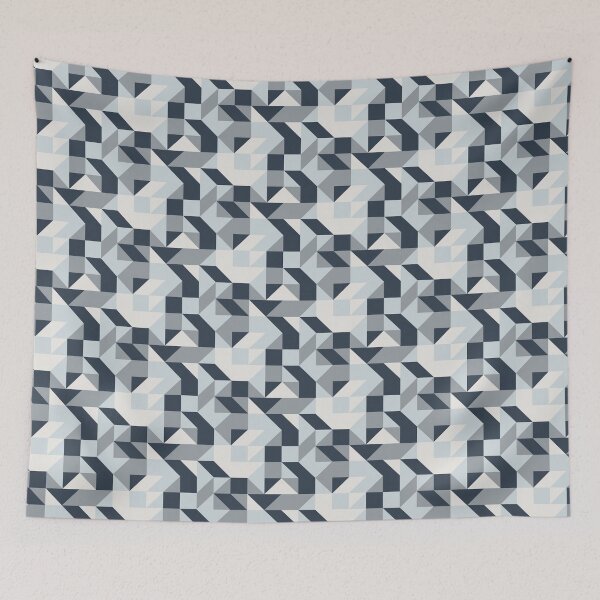 Item preview, Blustery Retro Geometric Mosaic designed and sold by weirdAffect.