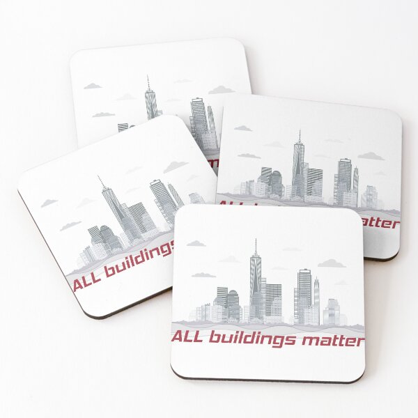 Item preview, ALL Buildings Matter Architecture T-shirt  designed and sold by MBN02.
