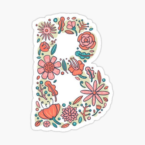 B Sticker
