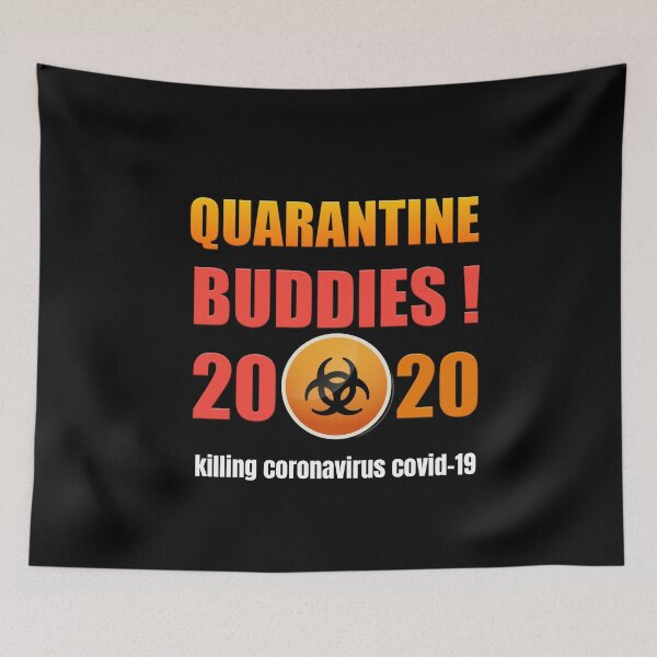 Item preview, quarantine buddies 2020 designed and sold by TopDesignArt.
