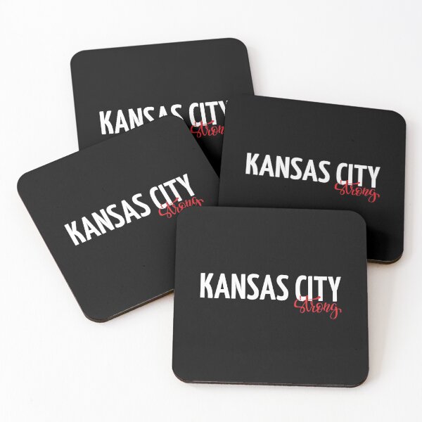 Kansas City Strong Coasters (Set of 4)