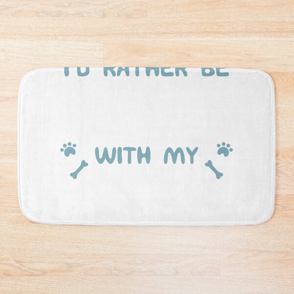 Item preview, I'd Rather Be Home With My Dog graphic, Dog Lovers design designed and sold by Lisbob.