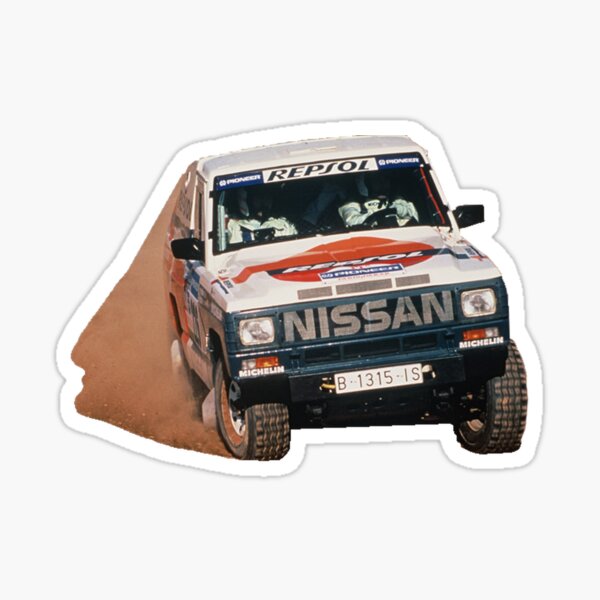 Nissan Patrol MK Dakar Sticker