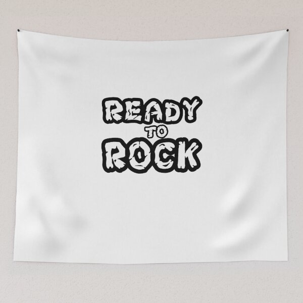 Item preview, ready to rock black designed and sold by frankuffmann.