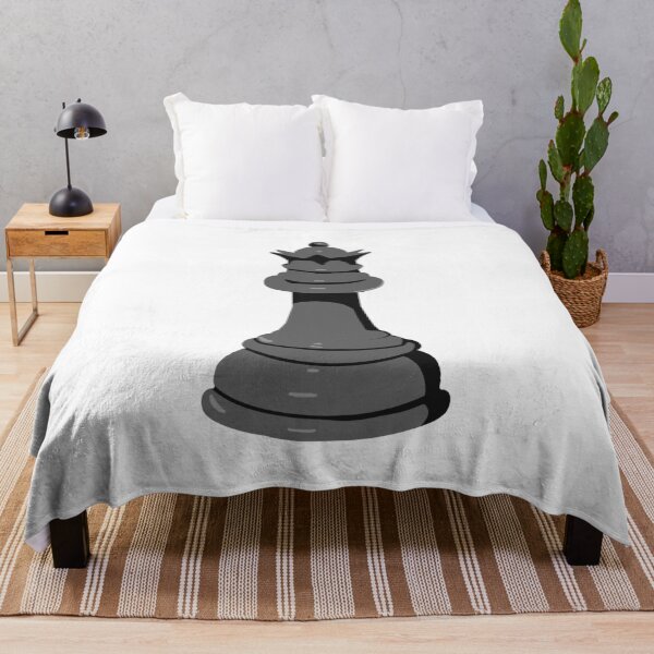 Item preview, Plain black chess Queen designed and sold by cu-b3.