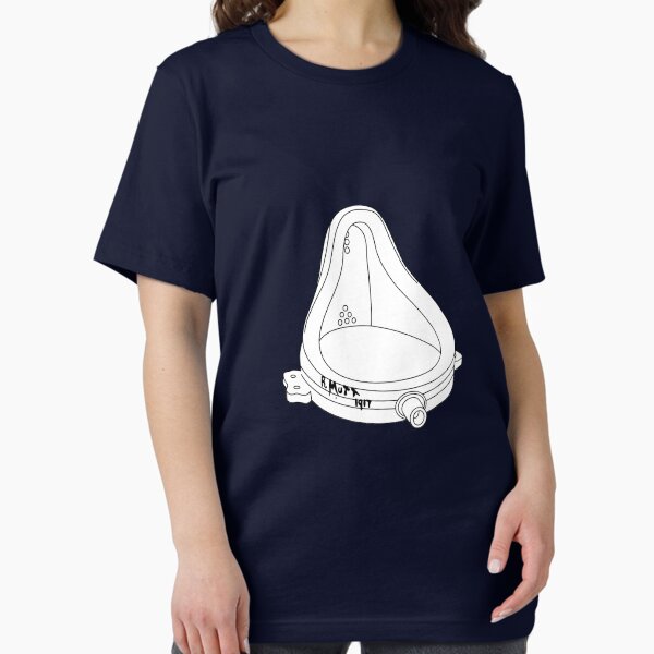 Marcel Duchamp Fountain R.Mutt readymade sculpture (white) Essential T-Shirt