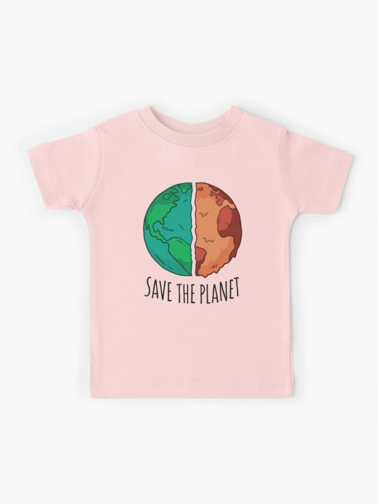 SAVE THE PLANET Kids T-Shirt for Sale by iBruster