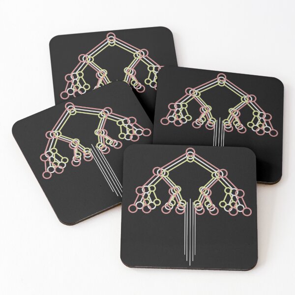 Item preview, Binary Tree graphic, Computer Coding print, Programmer, Coders designed and sold by Lisbob.