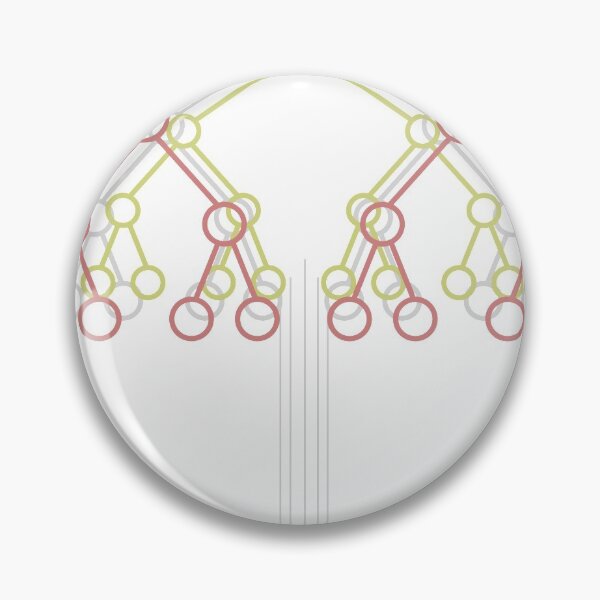 Item preview, Binary Tree graphic, Computer Coding print, Programmer, Coders designed and sold by Lisbob.