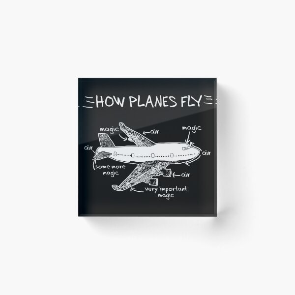 Item preview, How Planes Fly Aerospace Engineering product | Aviation Tee designed and sold by Lisbob.