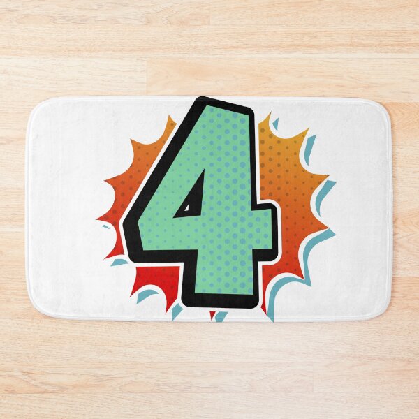 Item preview, 4th Birthday Tee, Birthday design, designed and sold by Lisbob.