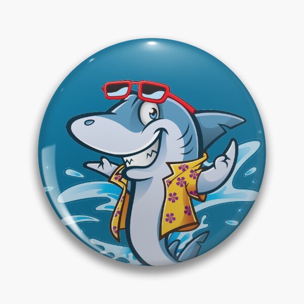 Item preview, Funny Shark Wears Glasses And Jacket designed and sold by amersoliman.