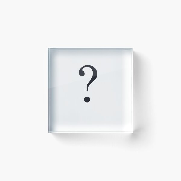 Item preview,  Question mark designed and sold by NashwanR.