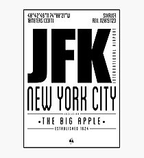 JFK - New York City Photographic Print