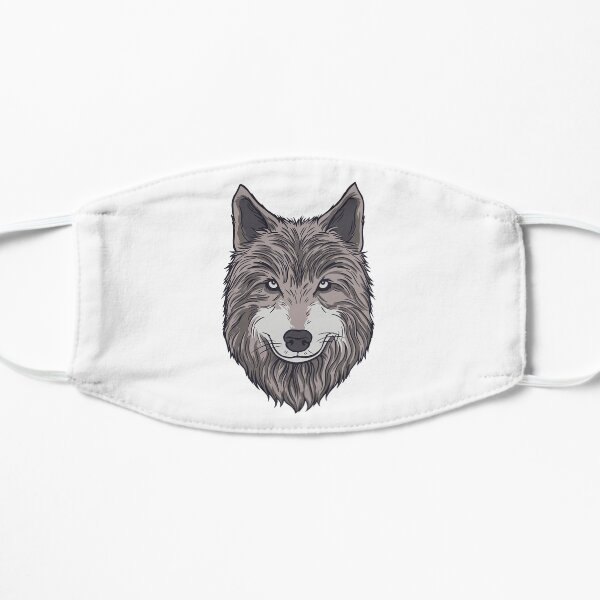 Masken Wolfskopf Redbubble