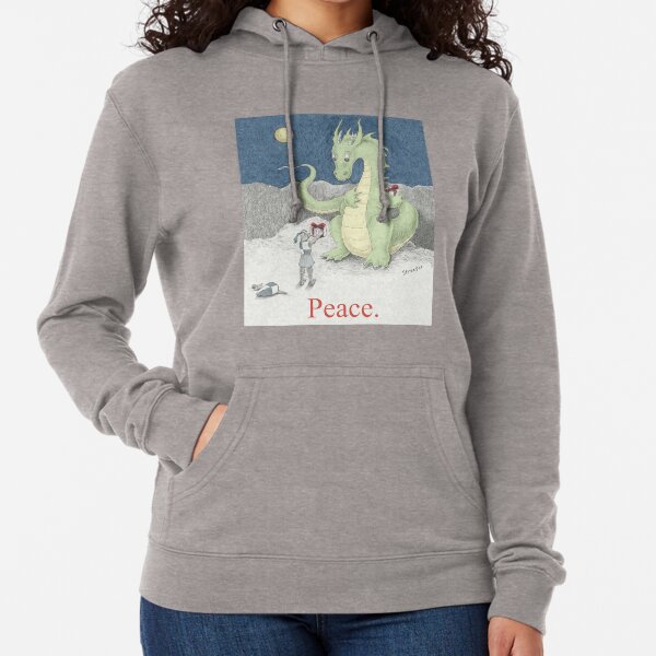 Peace Dragon Lightweight Hoodie