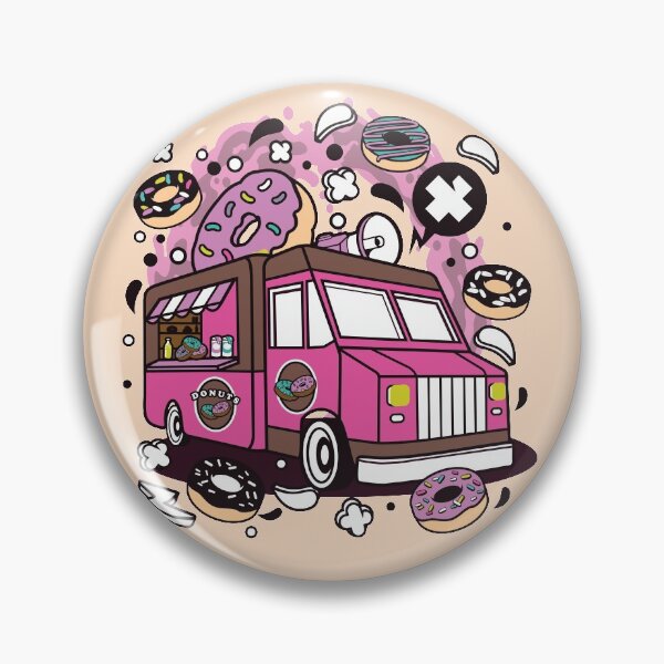 Item preview, Donut Van  designed and sold by Nickelparis.