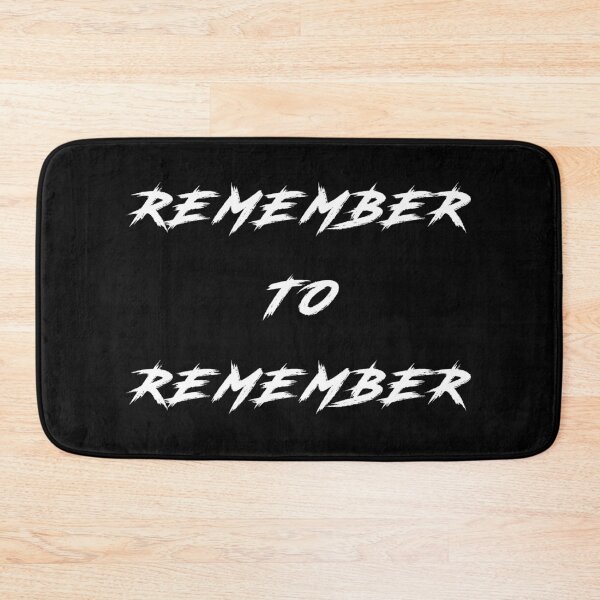 Item preview, Remember to remember white designed and sold by Odar.