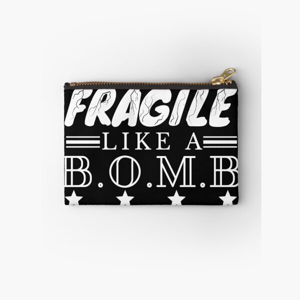 Item preview, Fragile Like A Bomb White designed and sold by itismimi.