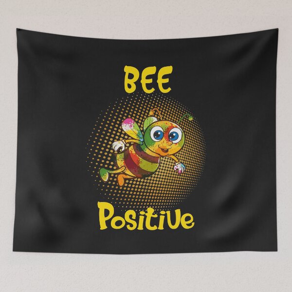 Item preview, Bees Positive Quote beekeeper Beekeeping  designed and sold by KatesFunnyArt.