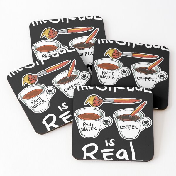 Item preview, Artist design, The Struggle Real Paint Mug product designed and sold by Lisbob.